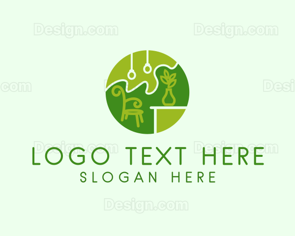 Organic Furniture Shop Logo