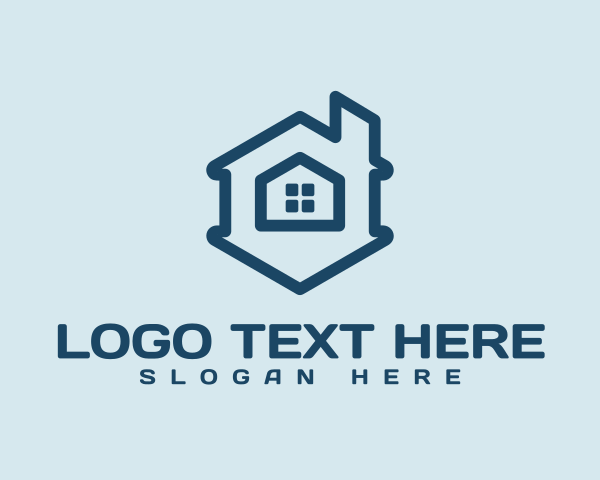 Hexagonal logo example 3