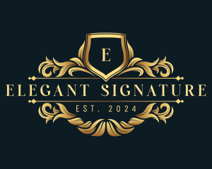 Elegant Crest Boutique logo design