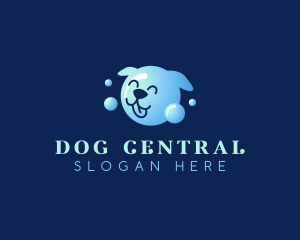 Dog Bubble Bath logo design