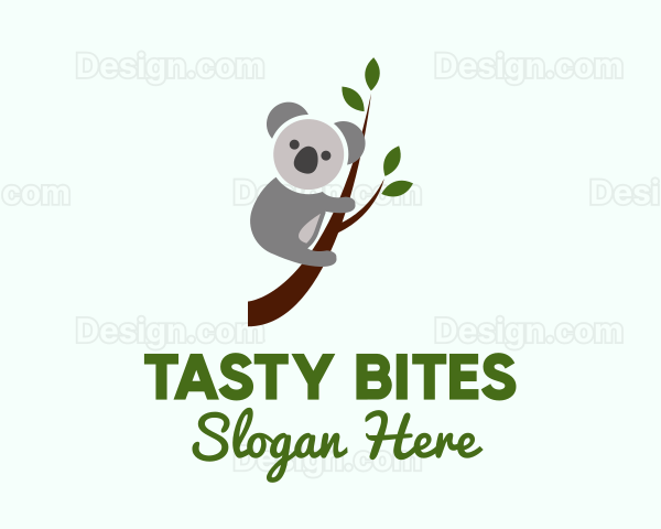 Cute Koala Bear Logo