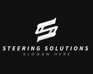 Abstract Letter S logo design