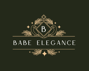 Luxury Premium Finch Banner logo design