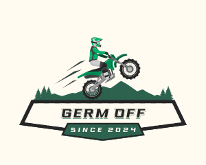 Dirt Bike Race logo design