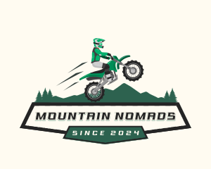 Dirt Bike Race logo design