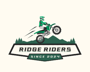 Dirt Bike Race logo design