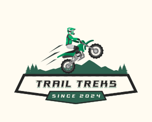 Dirt Bike Race logo design