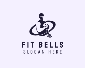 Hypertrophy Fitness Coach logo design