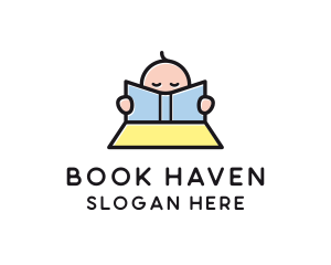 Baby Book Reading Learning logo