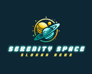 Cosmic Space Planets logo design