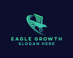 Eagle Wings Flight logo design