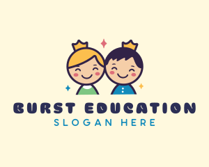 Children Educational Preschool logo design