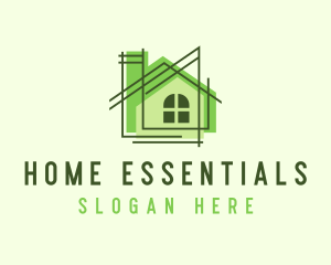 Home Construction Architecture logo design