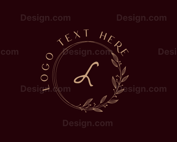 Beauty Floral Fashion Logo