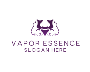 Violet Bearded V  logo