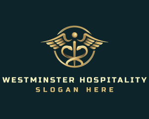 Medical Caduceus Hospital logo design