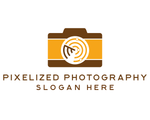 Radar Camera Shutter logo design