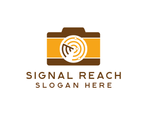 Radar Camera Shutter logo design