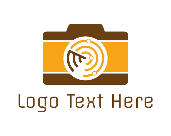 Camera Shutter logo example 4