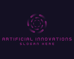 Cyber Artificial Intelligence logo design