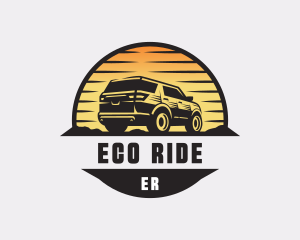 SUV Car Transportation logo