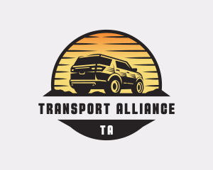 SUV Car Transportation logo