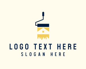 Paint Roller Painting logo