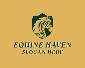 Stallion Horse Zoo logo design