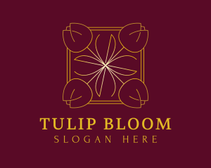 Tulip Garden Events logo design