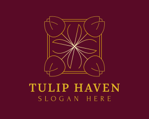 Tulip Garden Events logo design