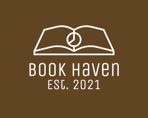 Elegant Book Clock logo design