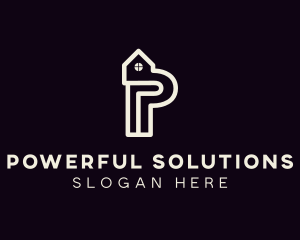 House Property Builder logo design