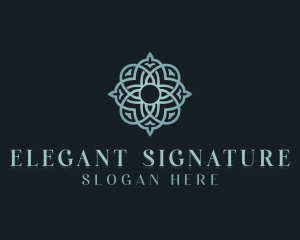 Elegant Floral Boutique logo design