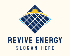 Solar Panel Energy logo design