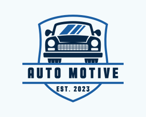 Auto Detailing Car Dealer logo design