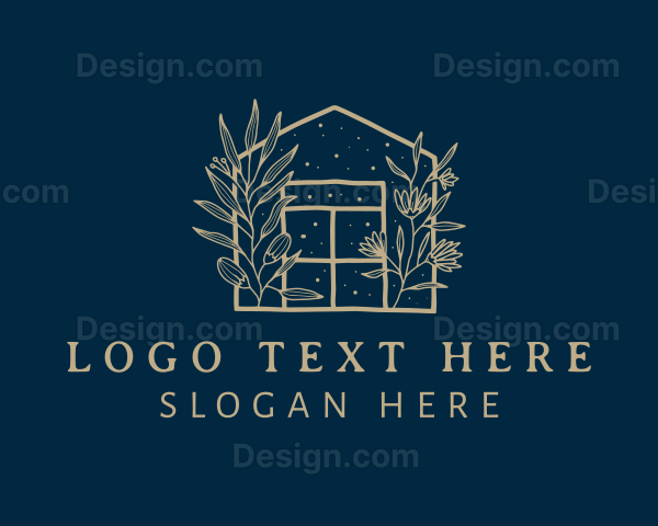 Floral House Stem Logo