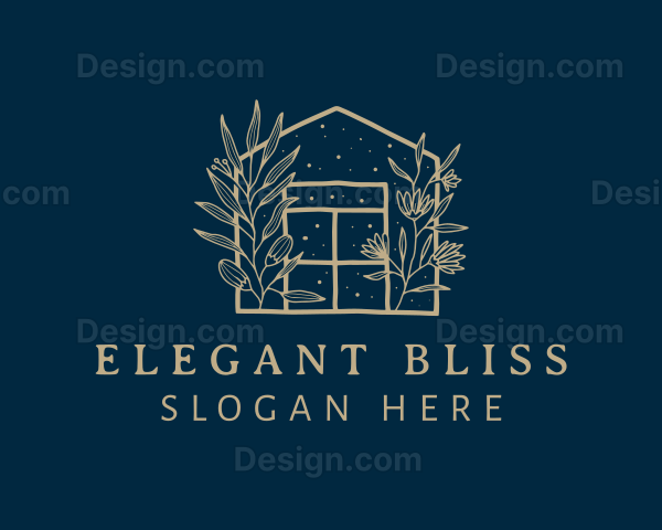 Floral House Stem Logo