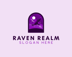 Night Sky Raven  logo
