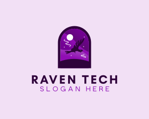 Night Sky Raven  logo