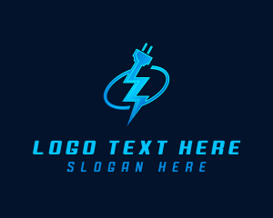 Lightning Plug Electric logo