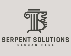 Paralegal Column Snake logo