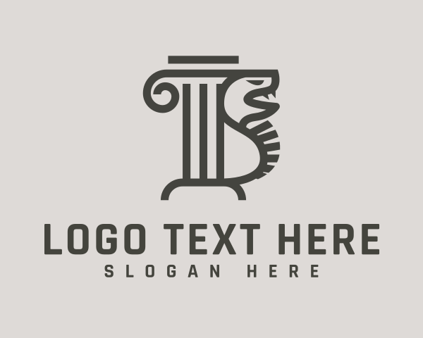 Paralegal Column Snake logo