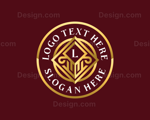 Luxury Pillar Justice Logo