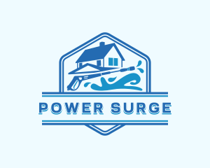 Cleaning Power Washing logo design