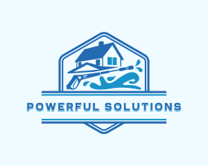 Cleaning Power Washing logo design