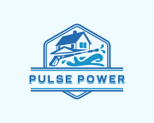 Cleaning Power Washing logo design