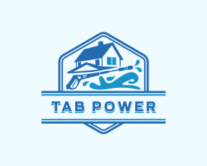 Cleaning Power Washing logo design