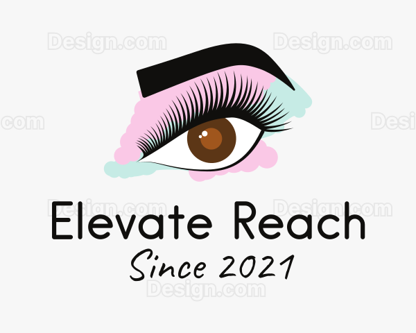 Eyebrow Eyelashes Salon Logo