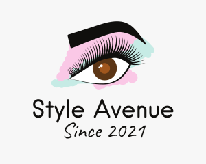 Eyebrow Eyelashes Salon  logo design