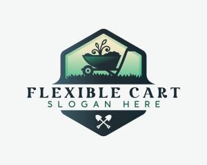 Wheelbarrow Landscaping Garden logo